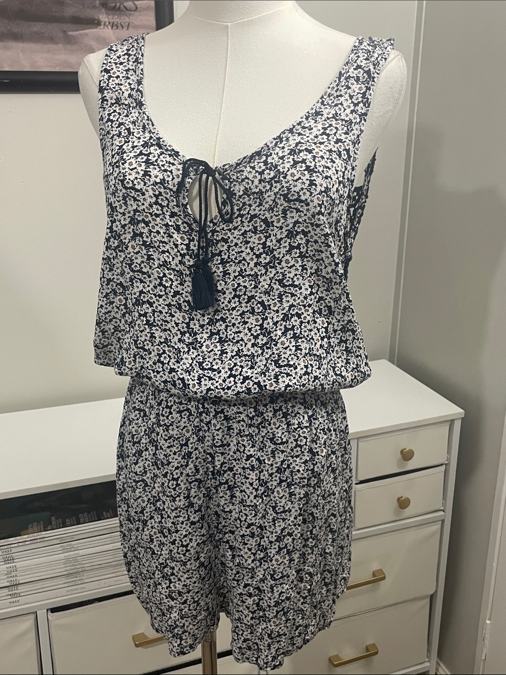 Cape Juby Floral Romper (M)